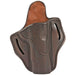 1791 Belt Holster 1, Right Hand, Signature Brown Leather, Fits 1911 4" & 5" - INVTACTICAL
