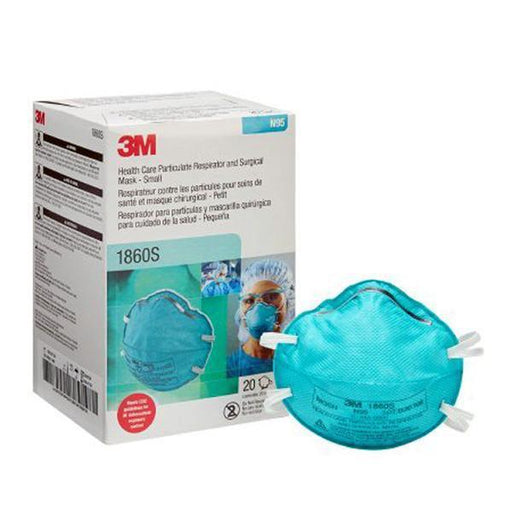 3M™ Health Care Particulate Respirator and Surgical Mask 1860, N95 120 EA/Case - INVTACTICAL