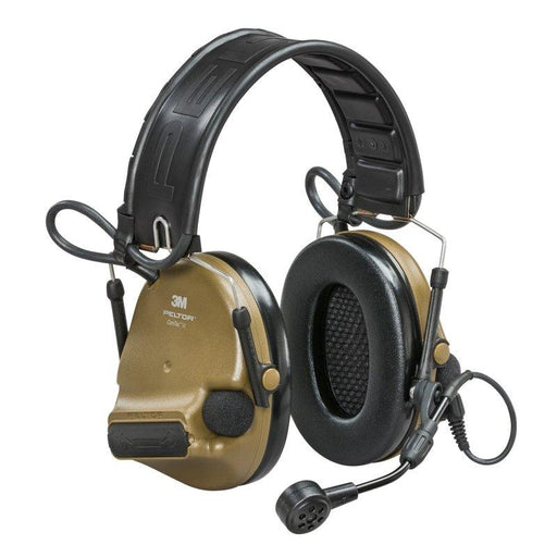 3M Peltor ComTac VI, Electronic Earmuff, Omni-Directional Microphones, High Fidelity Speakers - INVTACTICAL