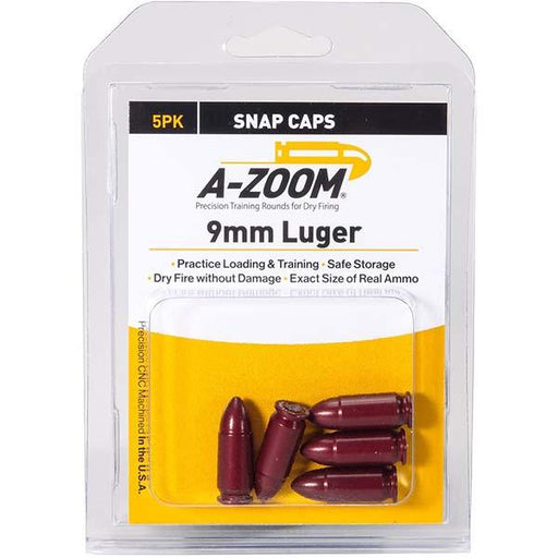 A-Zoom 9mm Snap Caps (5PK) - INVTACTICAL