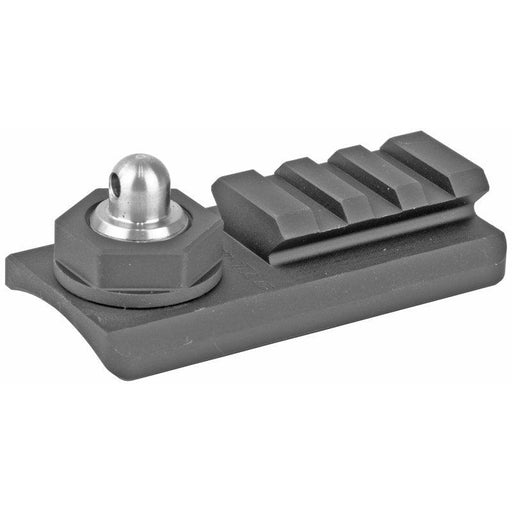Accu-Tac Sling Stud Rail Adapter, Anodized Finish, Black Color, Allows Accu-Tac Bipod to mount to Sling Stud - INVTACTICAL