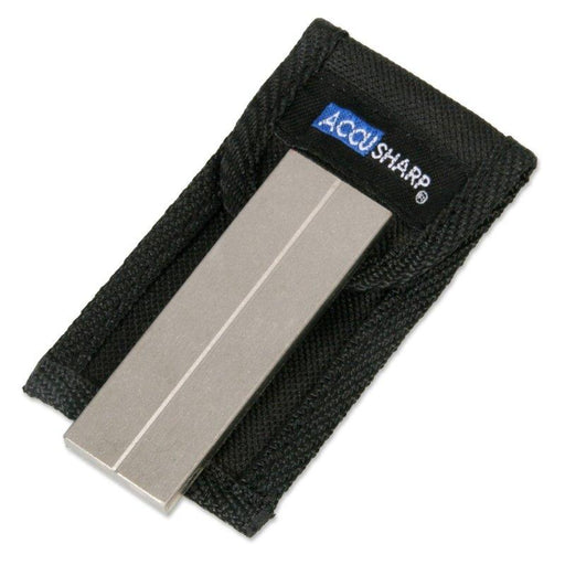 AccuSharp Model 027C, Diamond Pocket Stone Blade Sharpener, Black - INVTACTICAL