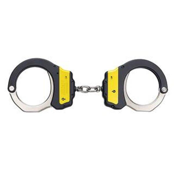 ASP Chain Identifier Ultra Cuffs, Yellow (Steel), 1 Pawl (Yellow - Tactical) - INVTACTICAL