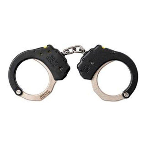 ASP Chain Ultra Plus Handcuffs (Steel), 3 Pawl (Green - European) - INVTACTICAL