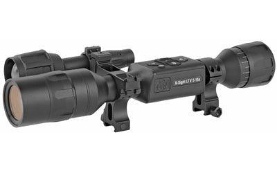 ATN X-Sight LTV, Day/Night Hunting Rifle Scope, 5-15X, Black, 30mm Tube - INVTACTICAL