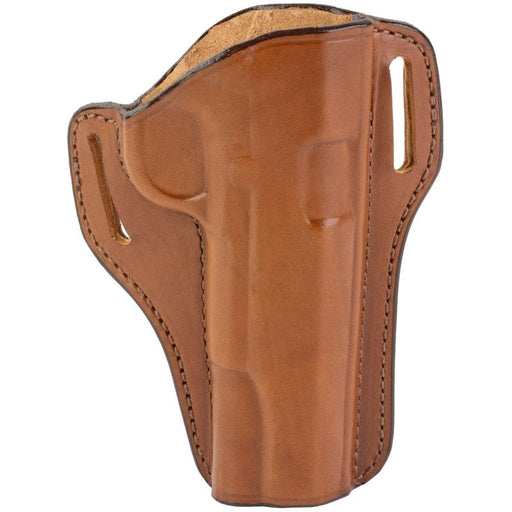 Bianchi Model #57 Remedy Open Top Leather Holster, Fits 1911 Government, Tan, Right Hand - INVTACTICAL