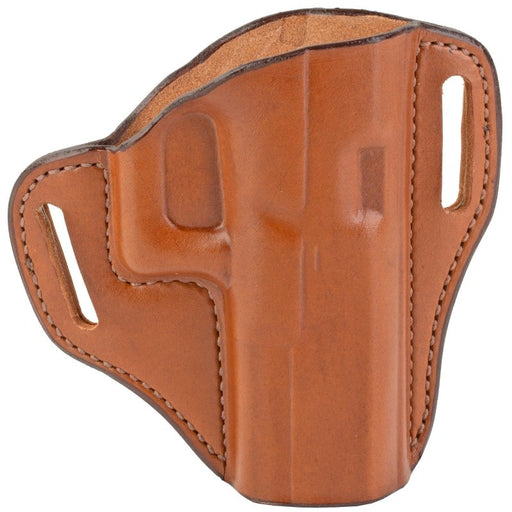 Bianchi Model #57 Remedy Open Top Leather Holster, Fits Glock 19/23/32, Tan, Right Hand - INVTACTICAL