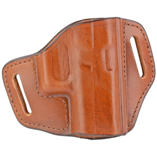 Bianchi Model #57 Remedy Open Top Leather Holster, Fits Glock 42, Tan, Right Hand - INVTACTICAL