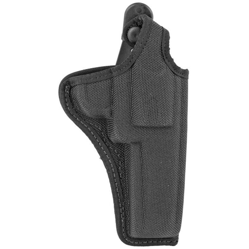Bianchi Model #7001 AccuMold Holster, Fits Medium/Large Revolver With 4" Barrel, With Thumb-Snap, Right Hand - INVTACTICAL