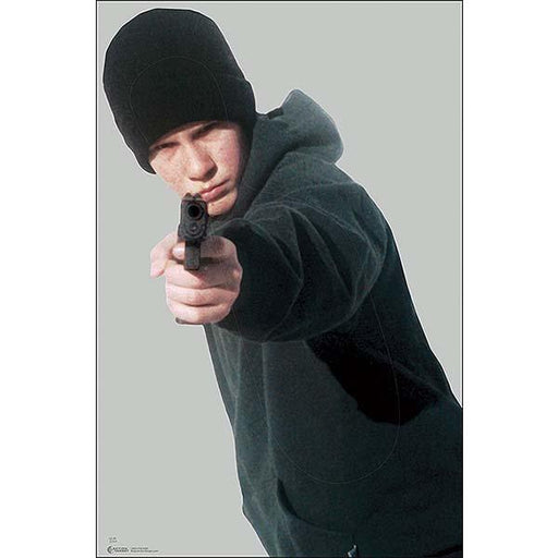 Boy Running w/ Gun Split Second Target - INVTACTICAL
