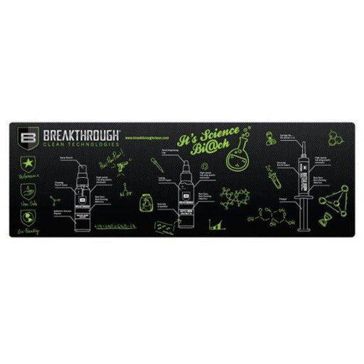 Breakthrough Clean Rifle Cleaning Mat - 12" x 36" - INVTACTICAL