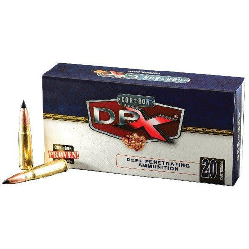 CorBon Deep Penetrating X Bullet, 300 AAC Blackout, 110 Grain, 20 rounds per box/25 BXS per case - INVTACTICAL