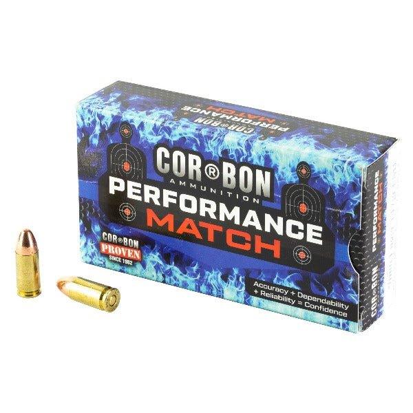 CorBon PM, 9MM, 147 Grain, Full Metal Jacket, Box of 50 Rounds/25 BXS per case - INVTACTICAL