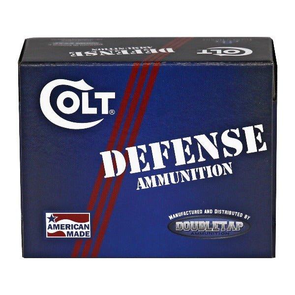 DoubleTap Ammunition Colt Defense, 40 S&W, 135Gr, Jacketed Hollow Point, 20 Round Box/50 BXS per case - INVTACTICAL