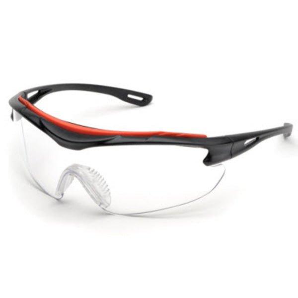 Elvex Delta Plus Brow-Specs Shooting Glasses (Clear - Anti-Fog) - INVTACTICAL