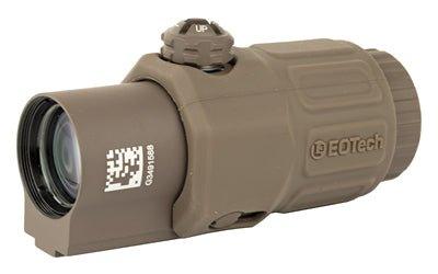 EOTech Magnifier, 3X, Tan Finish, Switch to Side G33.STS TAN - INVTACTICAL