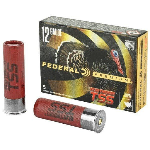 Federal Heavyweight TSS with Flightcontrol Flex, 12 Gauge 3", #7 Shot, 1 3/4oz, 5 Round Box, California Certified Nonlead Ammunition PTSSX193F7 (10 BXS PER CASE) - INVTACTICAL