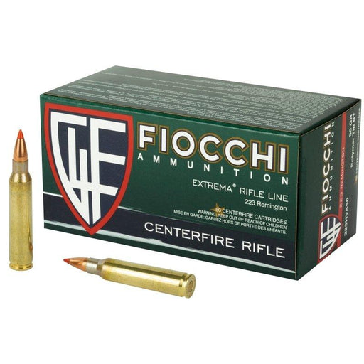 Fiocchi Ammunition Rifle, 223 Remington, 50 Grain, V-Max, 50 Round Box 223HVA50 - INVTACTICAL