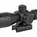 Firefield Barrage Rifle Scope, 2.5-10X40, Black, Class IIIA Red Laser, Illuminated Red/Green Mil-Dot Reticle, 2-Piece Mount FF13065 - INVTACTICAL