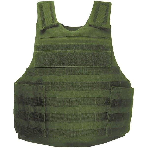 Green Body Armor Vest Target Overlay - INVTACTICAL
