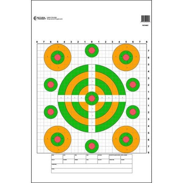 High Visibility Fluorescent Sighting Target - INVTACTICAL