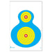 High Visibility Fluorescent Silhouette Target - INVTACTICAL