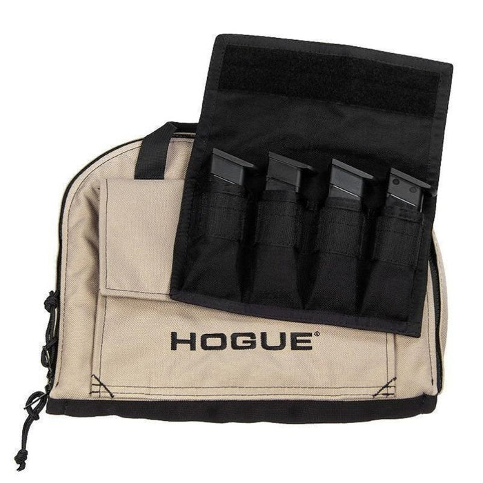 Hogue Medium Double Pistol Bag with Magazine Pouch - INVTACTICAL