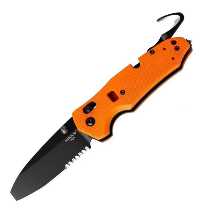 Hogue Trauma First Response Tool (Partially Serrated Opposing Bevel Blade) - INVTACTICAL