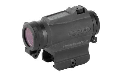 Holosun Technologies Micro Titanium Red Dot, Red Reticle, Three Different Reticles, Black - INVTACTICAL