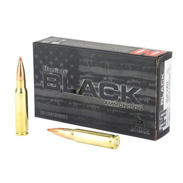 Hornady BLACK, 308 Winchester, 168 Grain, A-MAX, 20 Round Box 80971 - INVTACTICAL