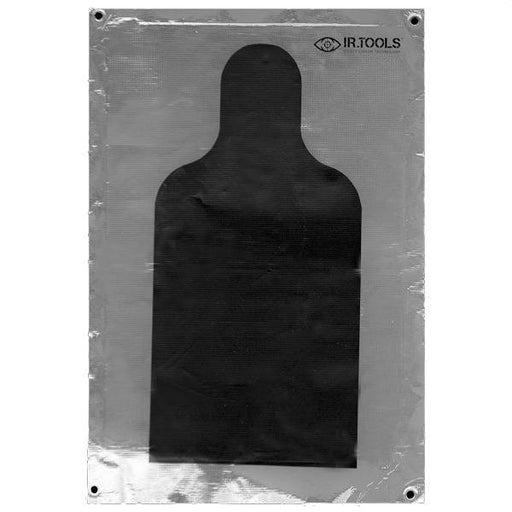 IR.Tools Powered E-Type Silhouette Thermal Shooting Target - INVTACTICAL