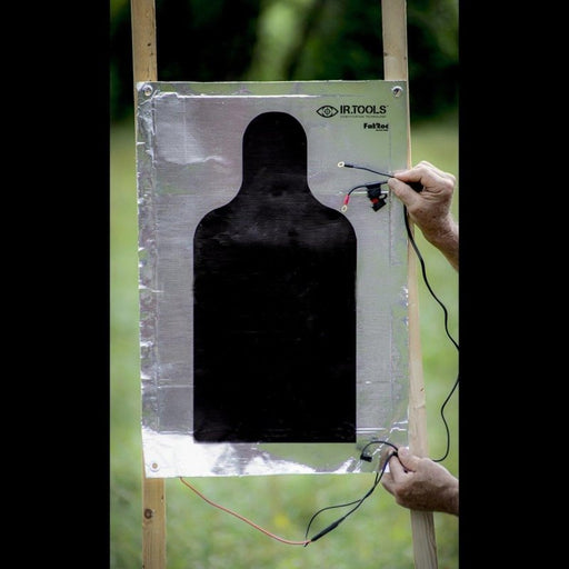 IR.Tools Powered E-Type Silhouette Thermal Shooting Target - INVTACTICAL