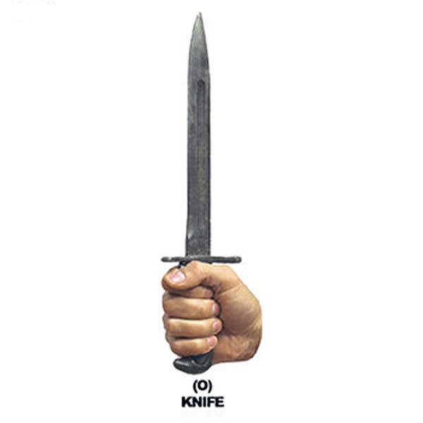 Knife Hand Overlay - INVTACTICAL