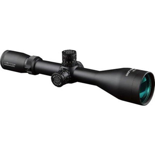 Konus KonusPro Empire, Rifle Scope, 5-30X56, Engraved/Illuminated 1/2 Mil-Dot Reticle, Black Color, 30mm Main Tube, Includes 4" Removable Sunshade and Flip Up Lens Covers 7187 - INVTACTICAL