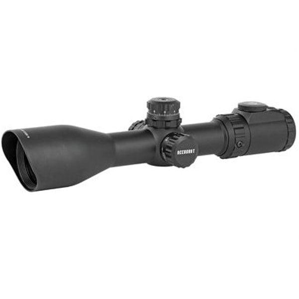 Leapers, Inc. - UTG AccuShot, Compact Rifle Scope, 4-16X 44, 30MM, 36-Color Mil-Dot Reticle, Black SCP3-UM416AOIEW - INVTACTICAL