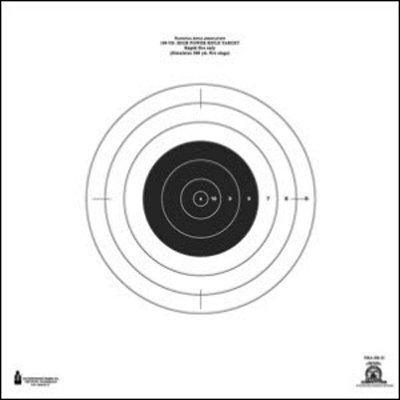 Official NRA 100-Yard High Power Rifle Rapid Fire Target (SR-21) - INVTACTICAL
