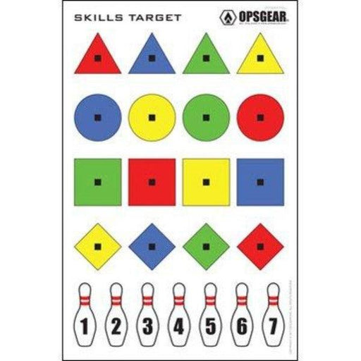OpsGear Range Skills Target - INVTACTICAL