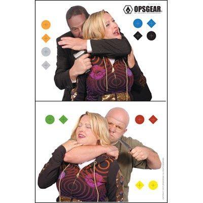 OpsGear Real Threat Double Hostage Target - INVTACTICAL