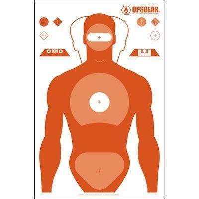 OpsGear Red Training Silhouette - INVTACTICAL
