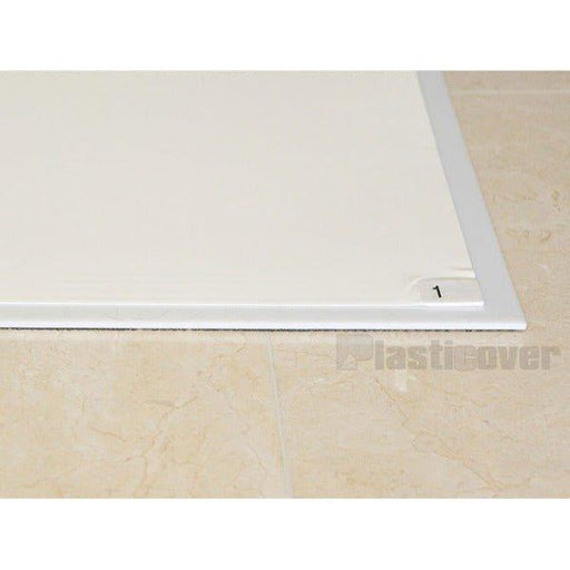 Plasticover Sticky Mats - White 24" x 36" (30 Sheet Mats, 2 per Box) - INVTACTICAL