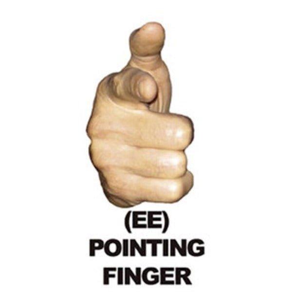 Pointing Finger Hand Overlay - INVTACTICAL