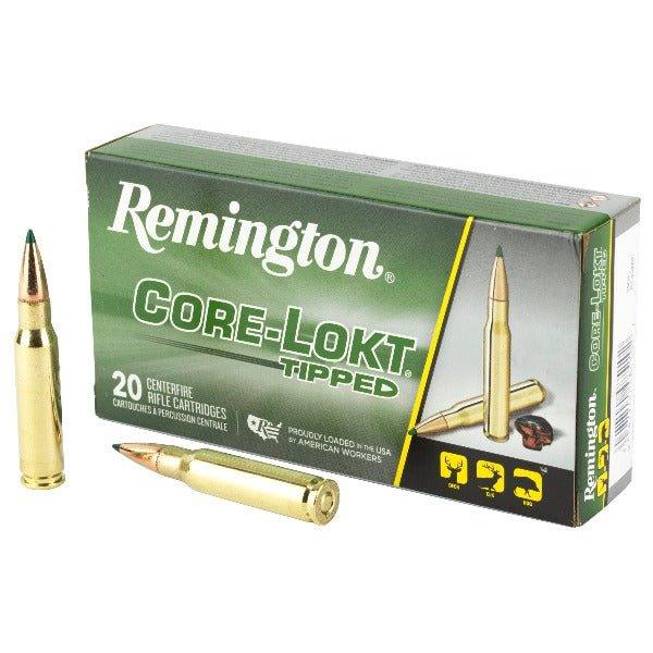Remington CORE-LOKT, TIPPED, 308 Winchester, 180 Grain, Polymer Tip, 20 Round Box 29041 - INVTACTICAL