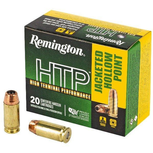 Remington High Terminal Performance, 40S&W, 180 Grain, Jacketed Hollow Point, 20 Round Box 22308 - INVTACTICAL