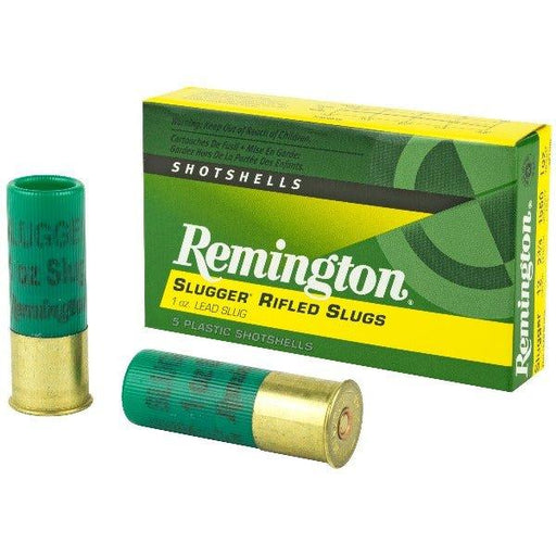 Remington Slugger, 12 Gauge, 2.75", 1oz, Rifled Slug, 5 Round Box 20300 (50 BXS PER CASE) - INVTACTICAL