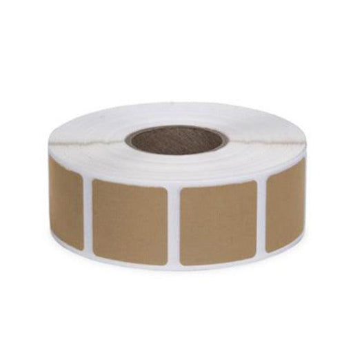 Roll of 1000 7/8" Square Target Pasters (Brown) - INVTACTICAL