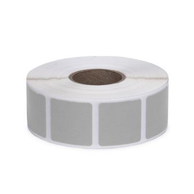 Roll of 1000 7/8" Square Target Pasters (Light Gray) - INVTACTICAL