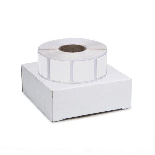 Roll of 1000 7/8" Square Target Pasters (White) - Includes Box - INVTACTICAL