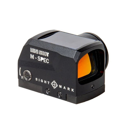 Sightmark MiniShot M-Spec M3 Solar, RMR-C Footprint, Red Dot Sight, 3 MOA, Matte Finish, Black SM26050 - INVTACTICAL