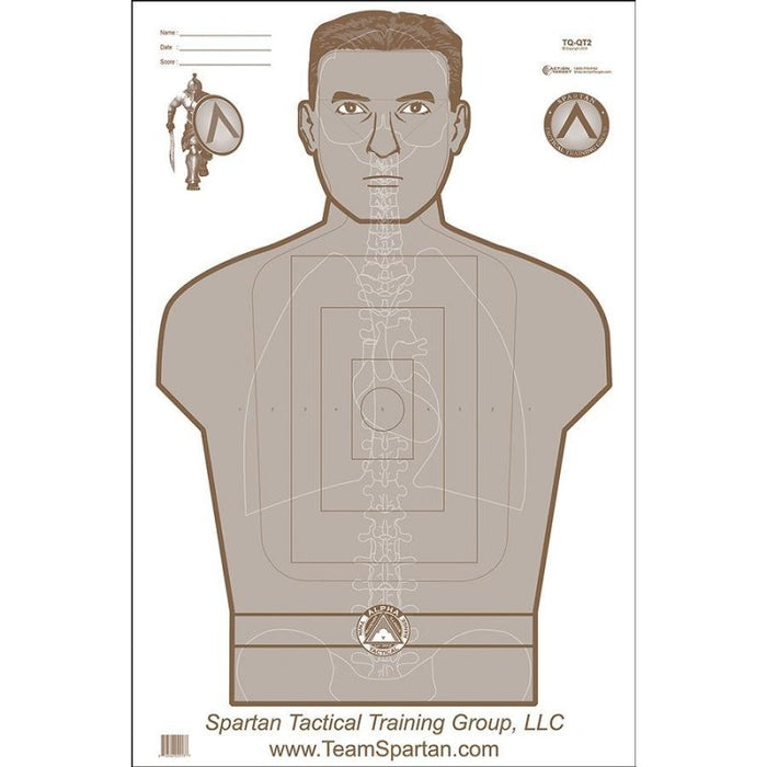 Spartan Tactical Training Group Target - INVTACTICAL