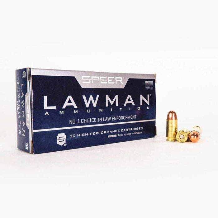 Speer Lawman CleanFire 45 ACP, 230 Gr., TMJ Ammunition (1000 Rounds) - INVTACTICAL